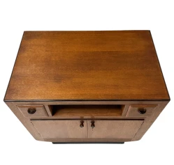 Art Deco Amsterdamse School Cabinet with Drawers by Piet Kramer, 1930s